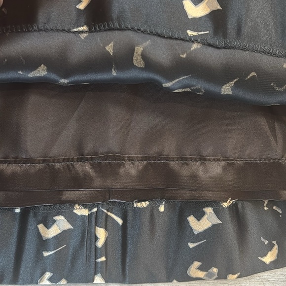 Milly New York Silk Strapless Black Cocktail party Dress Sz 6 - Picture 6 of 9